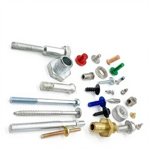 Non-standard Custom Self-tapping Screws Bolts Extended Galvanized Cylindrical Head Stainless Steel/Carbon Steel/Aluminum Alloy