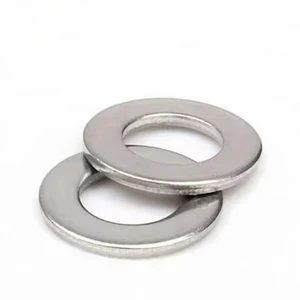Professional Factory Customized Stainless Steel Ss304 GB Flat Gasket Washers M3 M4 M5 M6 Round Flat Washers