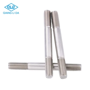 High Quality Stainless Steel Double Ended Stud Bolts & Dowel Screws 304 Grade M3-M10 Plain Finish Building Application