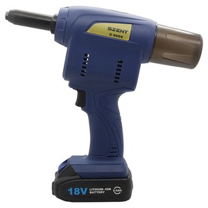 Industrial Electric Rivet Gun SZENT-E6000 Brushless Battery Rivet Gun Riveting Tool Cordless