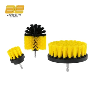 Multi-Purpose Electric Drilling Brush Cleaning Kit With Nylon Bristles OEM Available For Bathroom Kitchen & Tile Floor Scrubbing