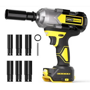 Airforce 21V Industrial Cordless Torque Wrench 18V-20V DIY Power Wrench Convenient Brushless Motor Impact LI-Ion Power