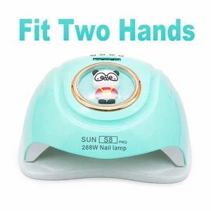 Model UV LED Nail Dryer with Auto Sensor, Professional Gel Curing Lamp Equipped with 10s/30s/60s/99s Timing Modes