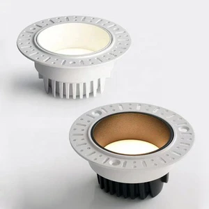 Modern Home & Hotel Recessed Anti-Glare LED Trimless Downlight 7W/10W/15W Aluminum Energy Saving High CRI>92