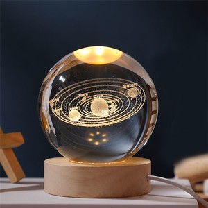 Crystal Music Box Rotating Light Projection Crystal Ball Music Box Birthday Gift Valentine's Day Friend Present