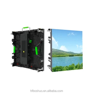 BOSHUO High Brightness P3.91 Outdoor Floor LED Display SMD 1921 LED Wall Solutions Outdoor LED Display for Cabinets