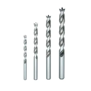 100% Inspection Fully Ground Brad Point Drill Bits Long Wood Drill