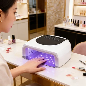 2026 New Arrival X30 Professional Cordless Nail Lamp 96W Rechargeable Wireless UV LED Gel Nail Dryer With Dual Light Source
