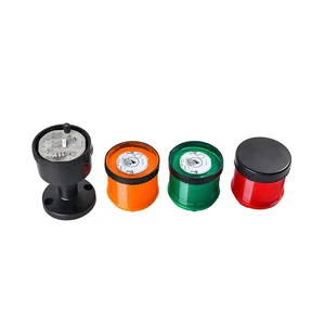 LED High-brightness Multi-layer Warning Light High-decibel Sound PC IP55 Protection Waterproof Dustproof for Urban Roads