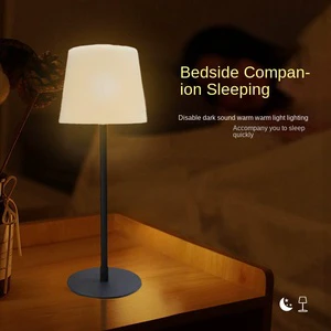 Modern LED Reading Room Table Lamp with Flexible Shade Battery Powered 5V Touch/Switch Control Metal Body for Offices & Bedrooms