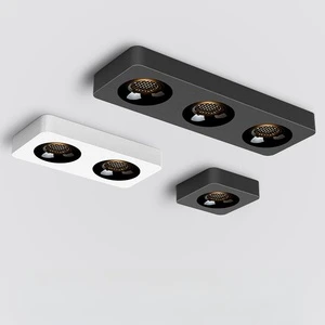 Factory Outlet LED square Ultra-thin Surface Mounted Anti-glare Ceiling Lamp Downlight Spotlight for Indoor Lighting