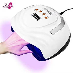 2025 New Arrival 380W Plastic High Power Sun X27 MAX UV Fast Curing LED 365nm Gel Electric Nail Polish UV Lamp for Nail Salon