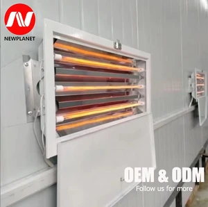 3kW Electric Heating Infrared Spray Drying Equipment Booth for Painting Drying & Curing