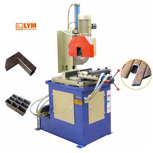 YJ-355Y Wholesale Manufacturers Angle Hydraulic Tube Cutting Machine Metal Circular Saw Machine for Steel Pipe Cutting