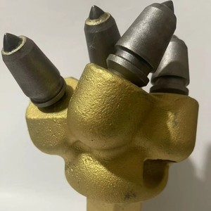 19 Mm Shank Bullet Teeth Pilot Bit Hex Drive 4 3/4''OD 1 3/4'' SQ RL09 Pilot Bit Earth Auger Drill Rock Pilot Teeth Holder