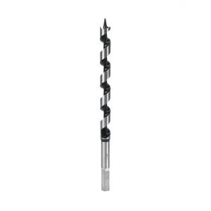 Nesen Six Flat Shank HSS Auger Drill Bit Wide Spiral Flute Fast Chip Removal Fit Soft Hard Wood Daily Industrial Use Drill Bit