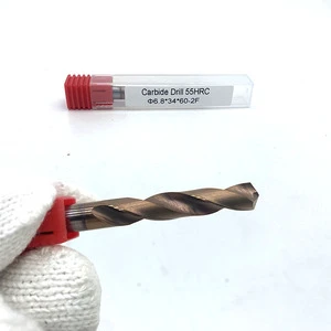 Best Price Solid Tungsten Carbide Metric Chamfered Drill Bits 2 Flutes High Precision for Steel Machine Tools Made in China