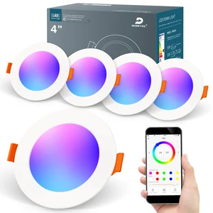 Modern Design LED Downlight Factory 7W 10W 3000K 4000K 6000K Light Plastic No Flicker Smart Downlight for Home Office