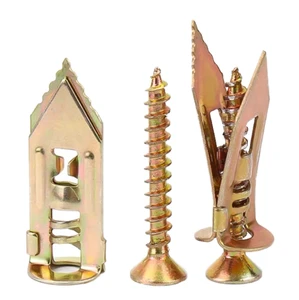 China Manufacturer's Wall Anchor Expansion Nail Sleeve Gypsum Board Fixed Anchor Bolts Zinc Surface Treatment