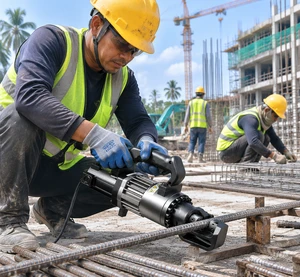 LUCHANG Lightweight Portable Handheld Electric Hydraulic Rebar Cutter Machine RC-16 4-32mm Eco-Friendly Motor/Engine Powered