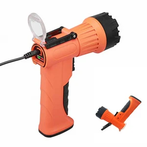 10W 800 Lumens 600 M Distance Rechargeable Outdoor Mini Searchlight for Searching Hunting Marine IP66 Waterproof Floating