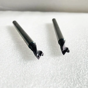 High Precision Solid Carbide Flat Drill Bit 2 Flute Drill Bit for CNC Milling Machine Cutting Tool