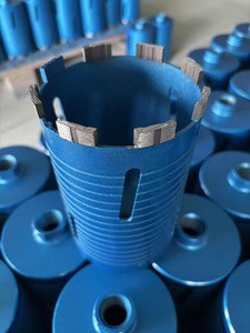 Hangfeng Countersink Drill Bit for Masonry Drilling Countertop Opening Zinc Finish 350mm Total Length 100mm Working Length