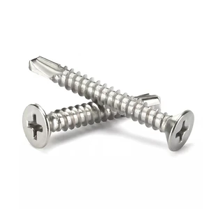 Factory Wholesale Tail Tapping Nails Self-Tapping Screw Stainless Steel Drill Tail Screws