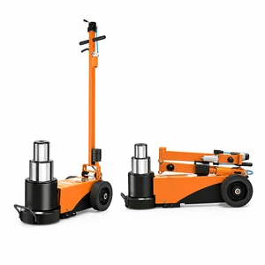 100 Ton Jack Foldable Handle Pneumatic Jack Hydraulic Heavy Duty Air Floor Jack