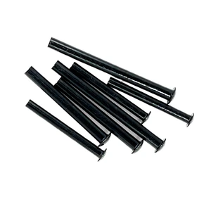 Round Head Flat Head Solid Semi-hollow Tubular Rivets Metal Fasteners Semi-tube Rivets New Energy Vehicle Parts Flat Head