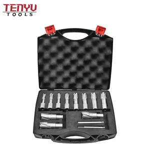 Weldon Shank Magnetic TCT Annular Hole Core Cutter Carbide Fein Drill Bit for Metal Magnetic Drill Tool Set