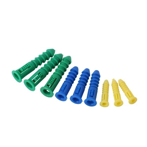 Factory Plastic Self Drilling Drywall Ribbed Anchors Tapping Screws Assortment Kit