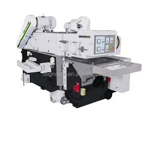 Industrial Double-Sided Wood Thickness Planer With Engine And Motor Core Components