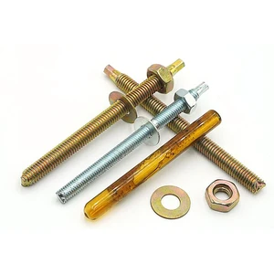 Chemical Anchor Bolt M10 M12 M16 M20 Anchor Bolt High Quality Concrete Anchor for Building Construction