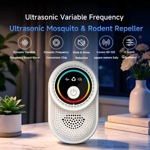 Newest Pest Mosquito Repellent Plug-in Control Insect Ultrasonic Repeller Bug Zapper