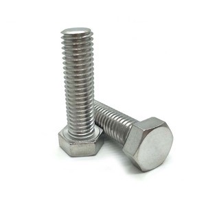 Wholesale High Tensile M2 M3 M4 M5 M6 M8 M10 Stainless Steel Full Thread Hex Screw Nut and Bolt