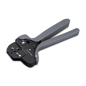 Tridente Taiwan Professional Steel Wire Stripper Crimping Pliers 215mm Industrial Grade Stripping Function Soft Grip Plastic