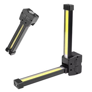 Rechargeable LED Magnetic Multi-Mode Work Light 5 Modes Versatile Foldable Light With Hanging Hook for Car Repair and Workshop