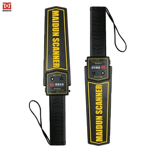 MD-701B Adjustable Sensitivity Rechargeable Industrial Metal Detectors Security Inspection ABS Plastic Hand Held Metal Detector