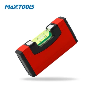 OEM Mini Magnetic Pocket Spirit Level Aluminum Alloy Bubble Level High Accuracy Portable Level Measuring Tool