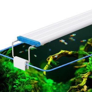 18-48cm Ultra-thin Blue and White Lighting Led Aquarium Light for Plant Aquarium