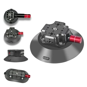 Heavy Duty 3'' 4.5'' 6'' windshield suction cup mount Aluminum Alloy Car Glass Rubber Sucker Air Pump for Mounting Action Camera