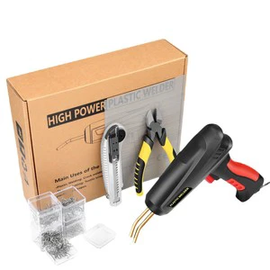 High Power Copper Car Bumper Plastic Repair Welding Gun and Nail Tool Set with Black/Yellow Color