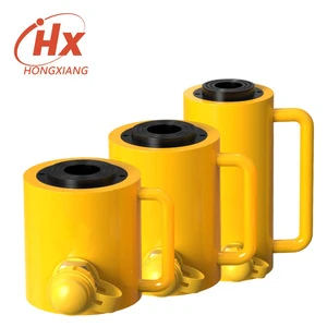 Single Acting Hollow Plunger Hydraulic Jack Separated Hydraulic Cylinder For Bolt Tensioning & Lifting
