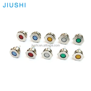 30mm Red and Green LED Metal Signal Lamp Waterproof Indicator Light China