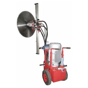 Hydraulic Wall Saw 30Kva Hydraulic Concrete Wall Saw Rope Saw Double Motor Saw Diamond Wire Cutter Stone Cutting Machine