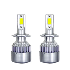 New C6 H7 LED Bulbs 6000K Motorcycle Headlight for Suzuki 1000 750 600 Hayabusa Fog Lamp Lights White