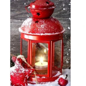 Hot Selling Waterproof Handmade Lantern with 4 Color Printing for Home Decoration for Easter and Christmas