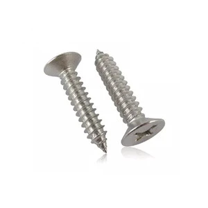 Chinese Manufacturer Galvanized Steel CSK Head Self-tapping Screw for Metal and Wood Application