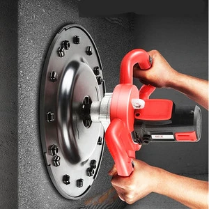 Electric Handheld Cement Mortar Finishing Machine Wall Putty Sander Floor Concrete Polisher Grinder For Construction